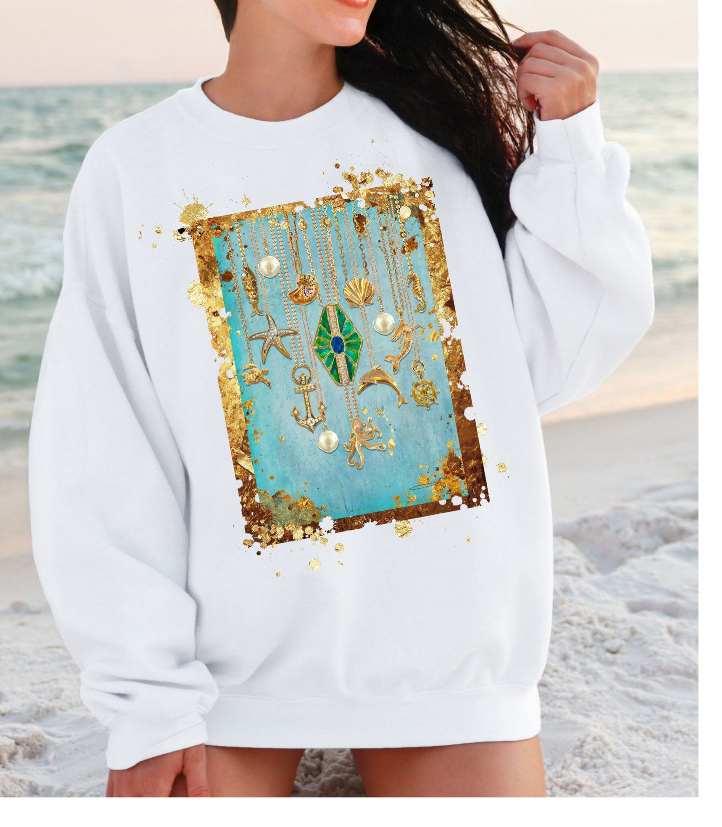 Under the Sea Tee Sweatshirt