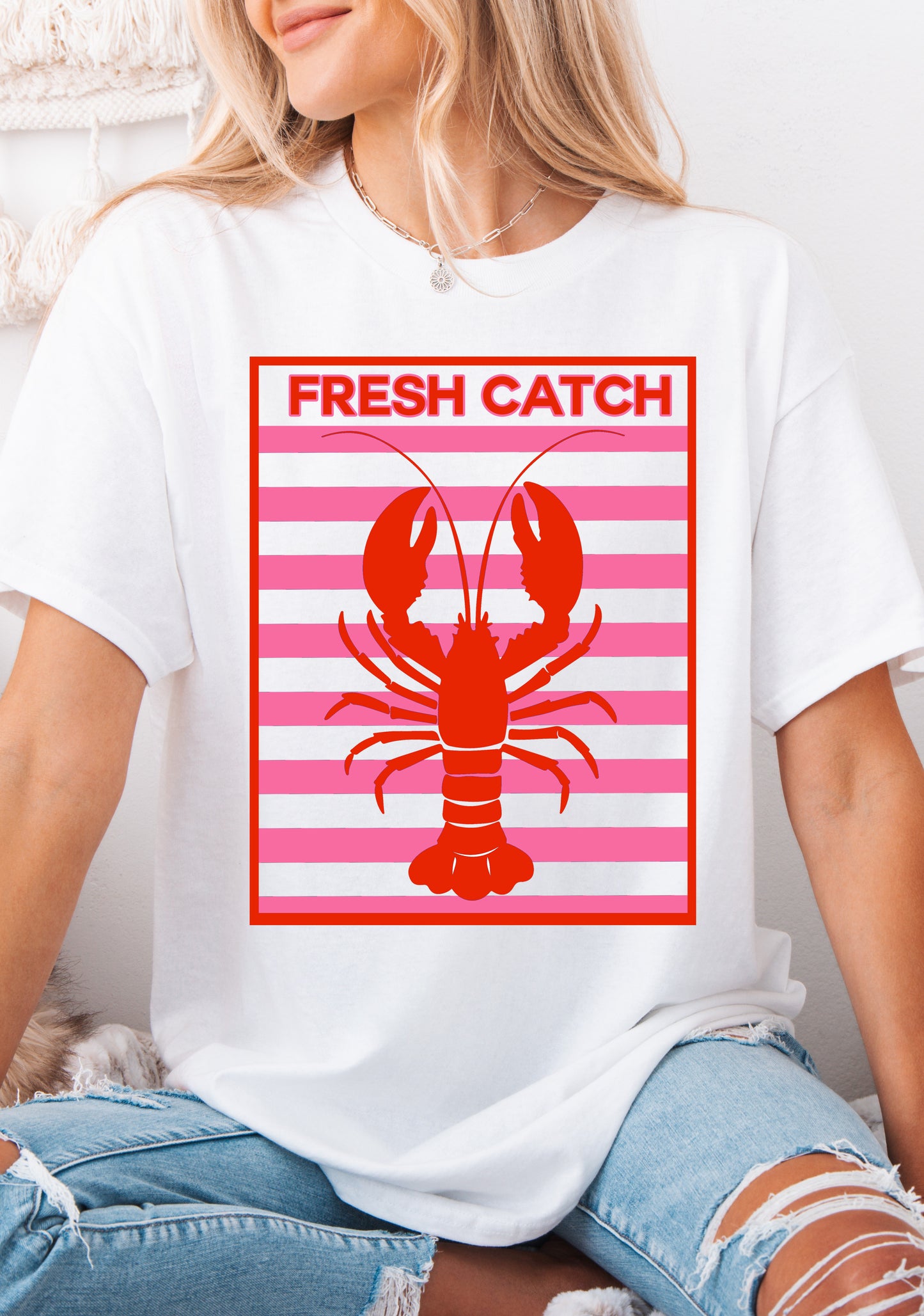 Fresh Catch Tee Sweatshirt