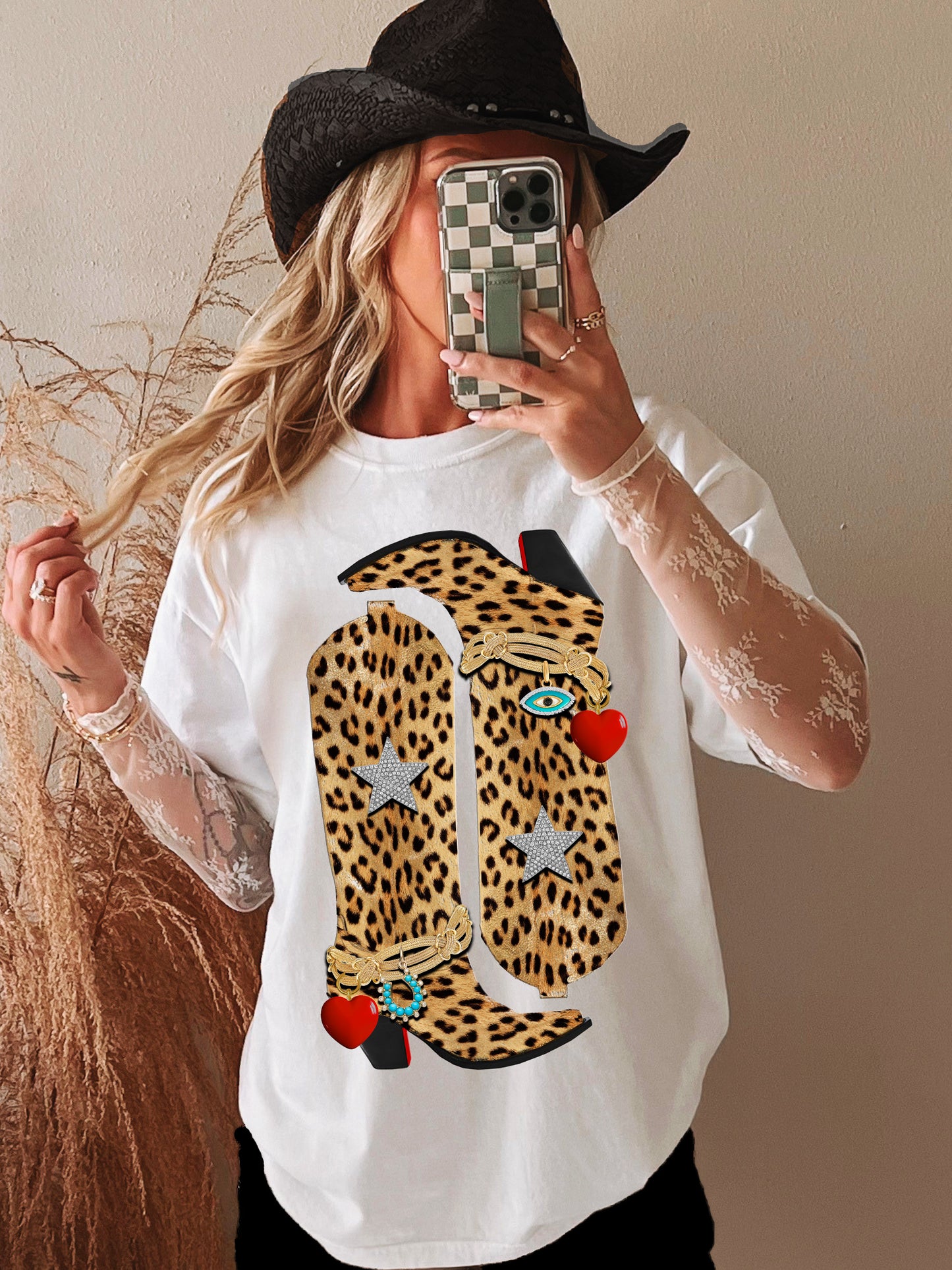 Leopard Boots