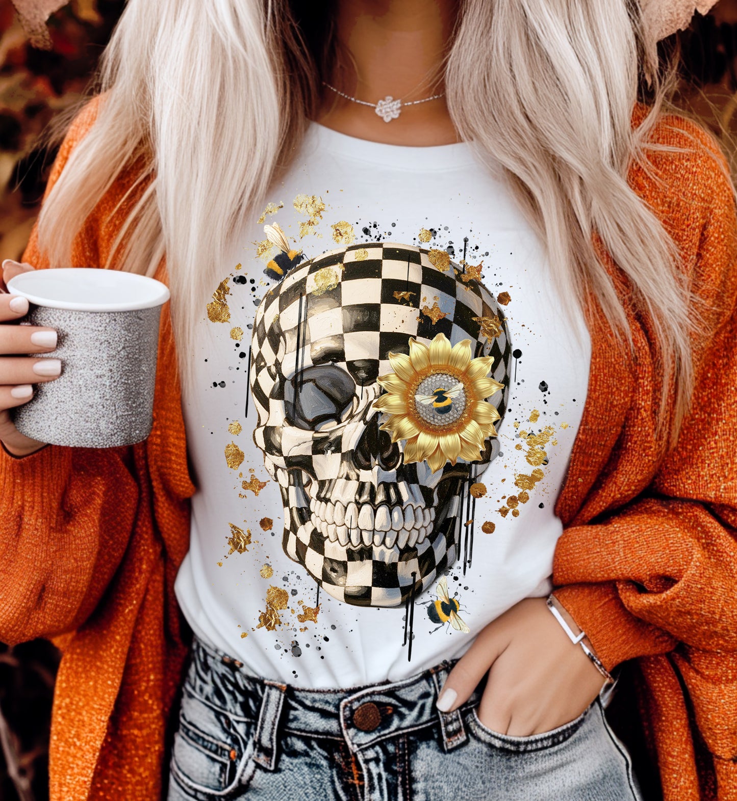Checker Skull