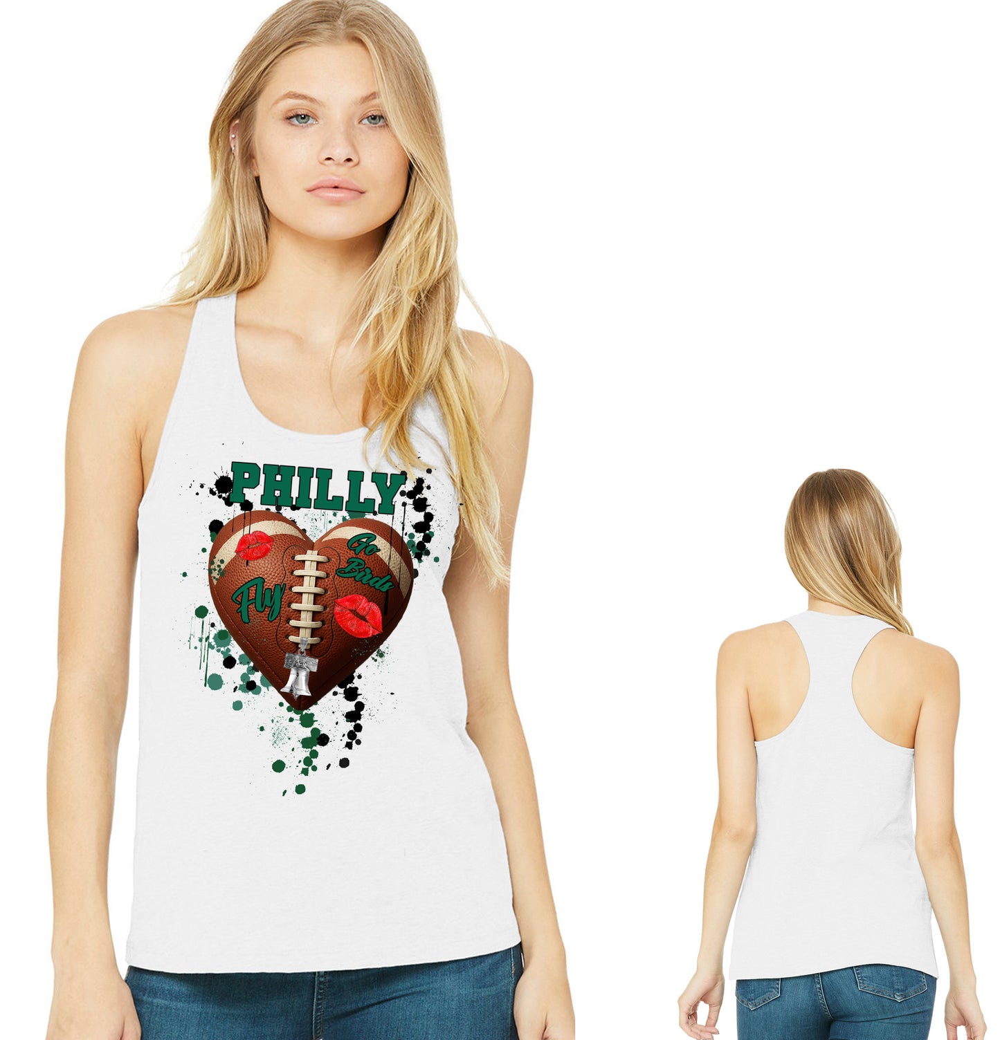 Heart Philly Tee Sweatshirt Tank